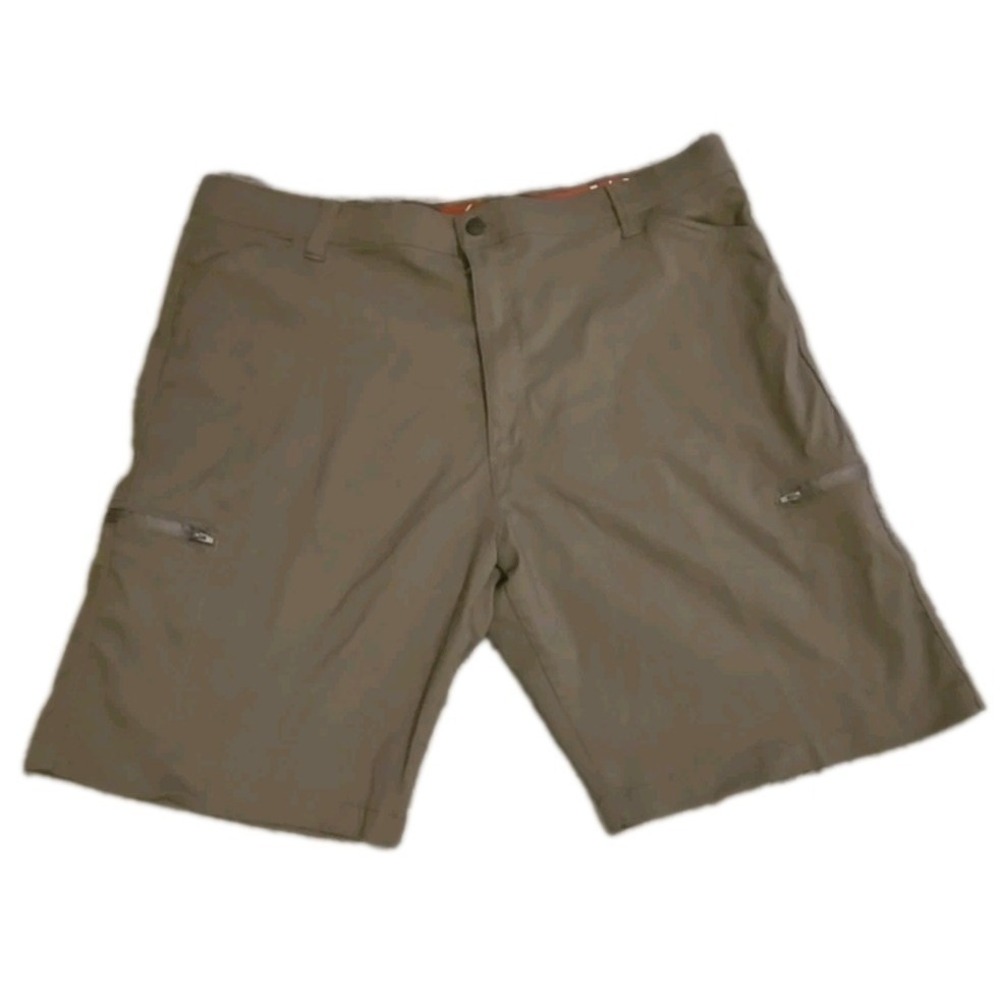 Wrangler Cargo Shorts Men's 44 Gray Relaxed Fit Pockets Gorpcore Casual